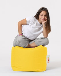 Atelier Del Sofa Square Pouf - Amarillo